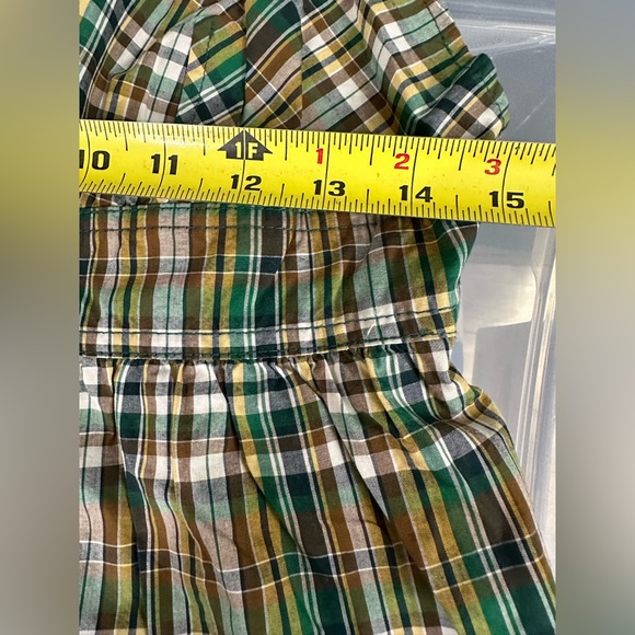 J. Crew NWOT Plaid Green Tank Sleeveless Spaghetti Straps size 10 - Picture 13 of 13